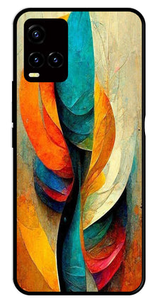 Modern Art Metal Mobile Case for Vivo Y21