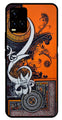 Qalander Art Metal Mobile Case for Vivo Y33s   (Design No -16)