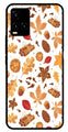 Autumn Leaf Metal Mobile Case for Vivo Y32   (Design No -19)