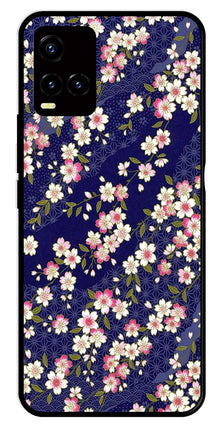 Flower Design Metal Mobile Case for Vivo Y32