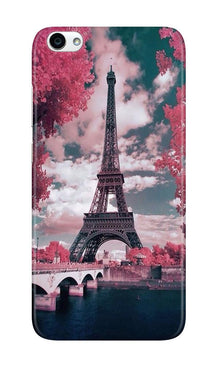 Eiffel Tower Case for Vivo Y55/ Y55s  (Design - 101)