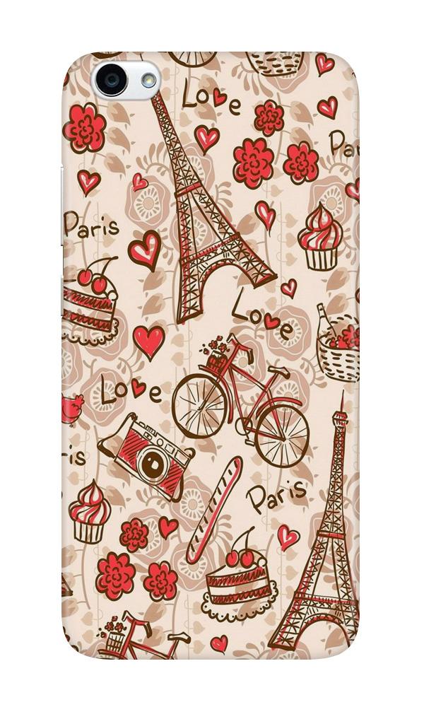 Love Paris Case for Vivo Y55/ Y55s  (Design - 103)
