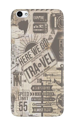 Travel Case for Oppo F3(Design - 104)