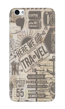 Travel Case for Vivo Y55/ Y55s  (Design - 104)