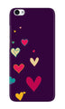 Purple Background Case for Vivo Y53  (Design - 107)