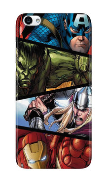 Avengers Superhero Case for Vivo Y55/ Y55s  (Design - 124)