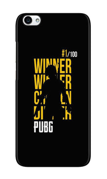 Pubg Winner Winner Case for Vivo V5 Plus  (Design - 177)