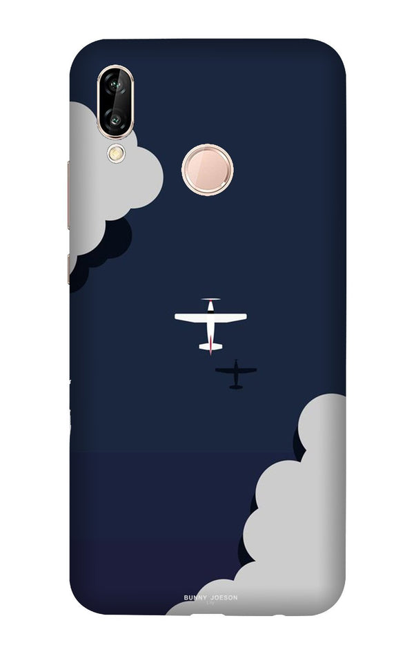 Clouds Plane Case for Vivo Y83 Pro (Design - 196)
