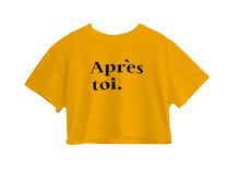 Apres Toi Crop Top