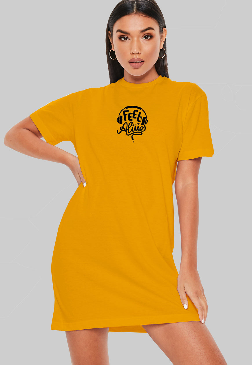 Feel Alive T-Shirt Dress