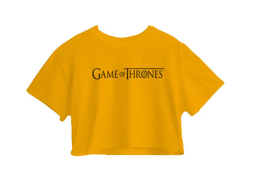 Game of Thrones Crop Top