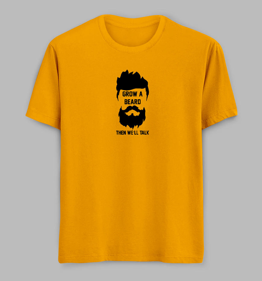 Grow A Beard Tees/ Tshirts