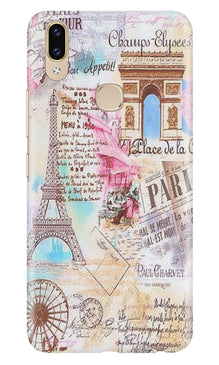 Paris Eiftel Tower Mobile Back Case for Zenfone 5z (Design - 54)