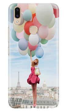 Girl with Baloon Mobile Back Case for Zenfone 5z (Design - 84)