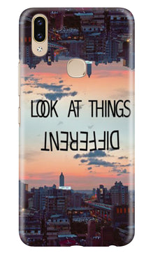 Look at things different Mobile Back Case for Zenfone 5z (Design - 99)