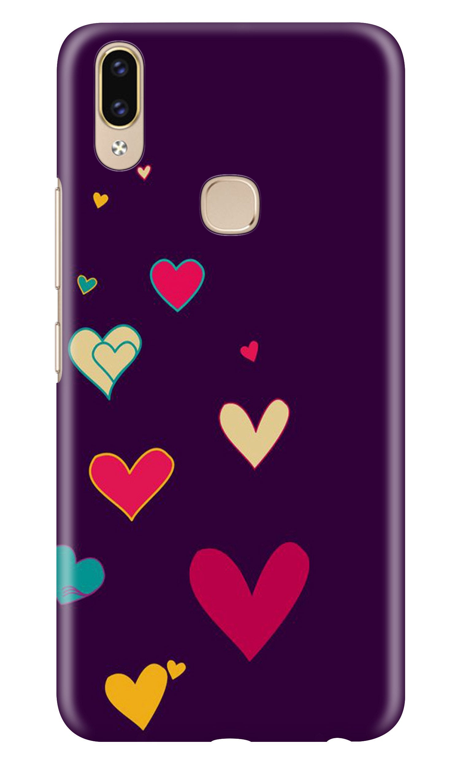 Purple Background Case for Zenfone 5z  (Design - 107)