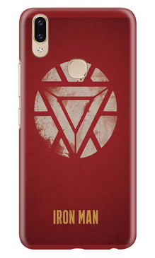 Iron Man Superhero Mobile Back Case for Zenfone 5z  (Design - 115)