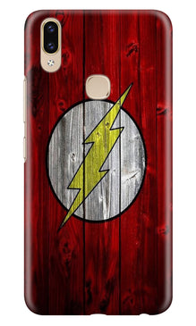 Flash Superhero Mobile Back Case for Zenfone 5z  (Design - 116)