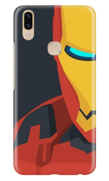 Iron Man Superhero Mobile Back Case for Zenfone 5z  (Design - 120)
