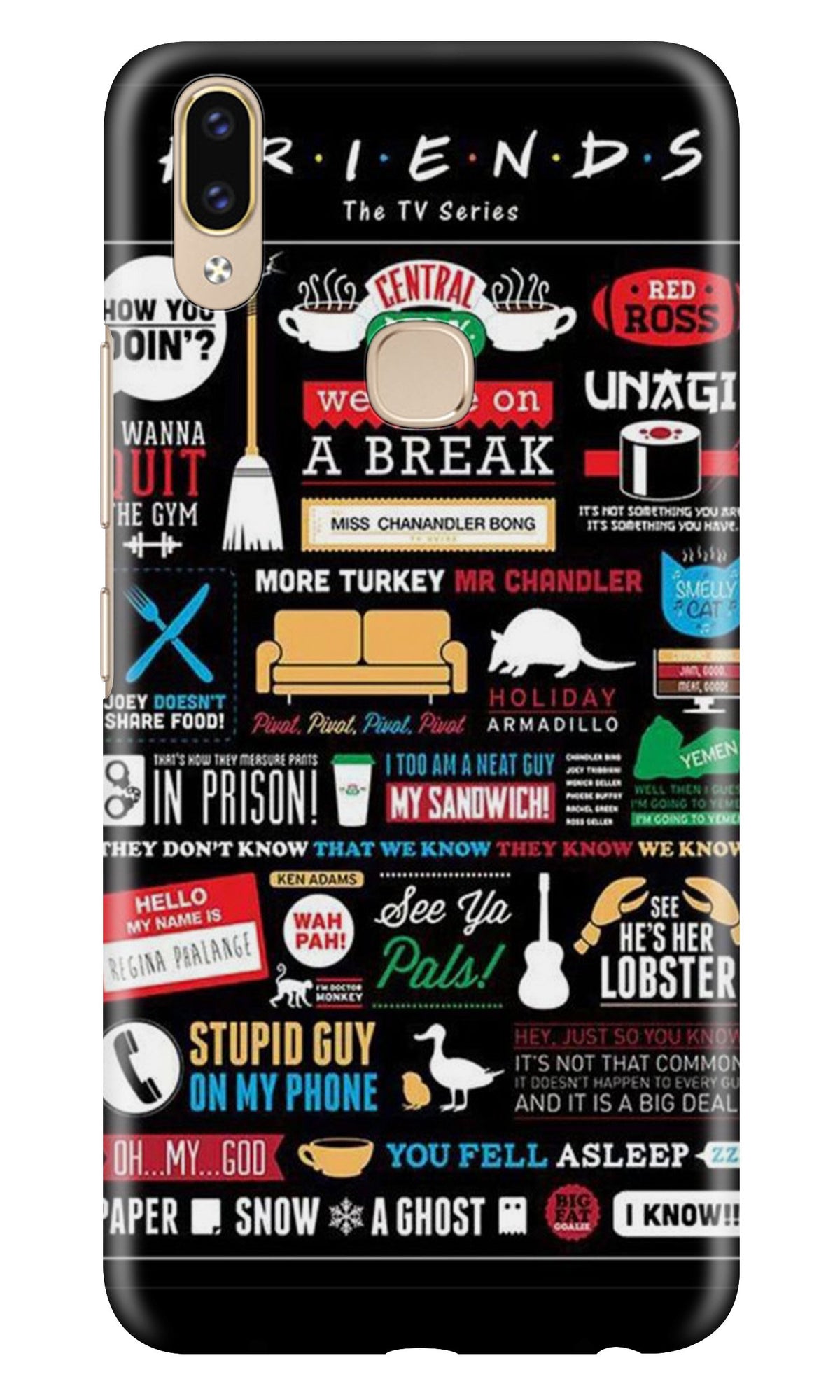Friends Case for Zenfone 5z  (Design - 145)