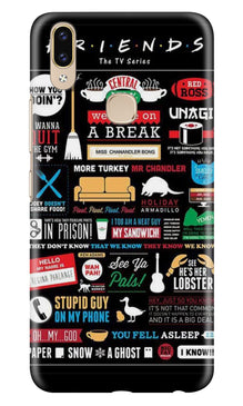Friends Mobile Back Case for Zenfone 5z  (Design - 145)