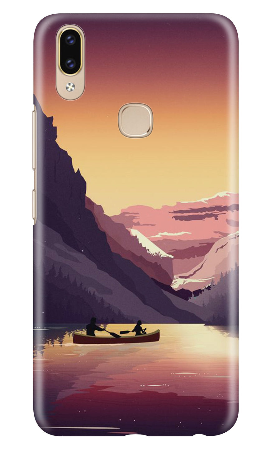 Mountains Boat Case for Zenfone 5z (Design - 181)