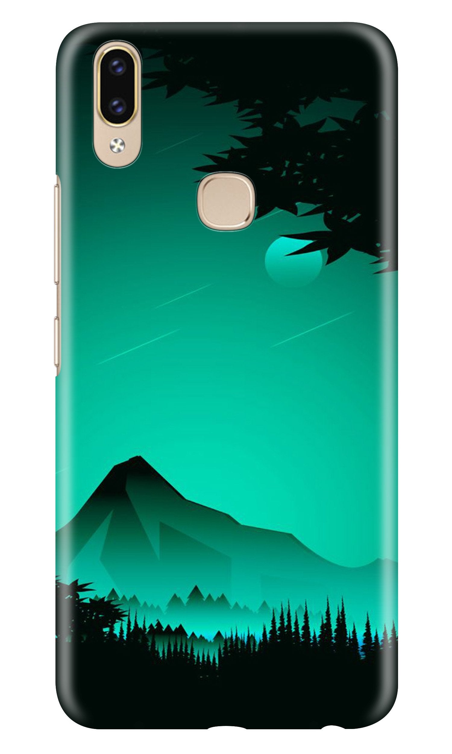 Moon Mountain Case for Zenfone 5z (Design - 204)