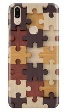 Puzzle Pattern Mobile Back Case for Zenfone 5z (Design - 217)