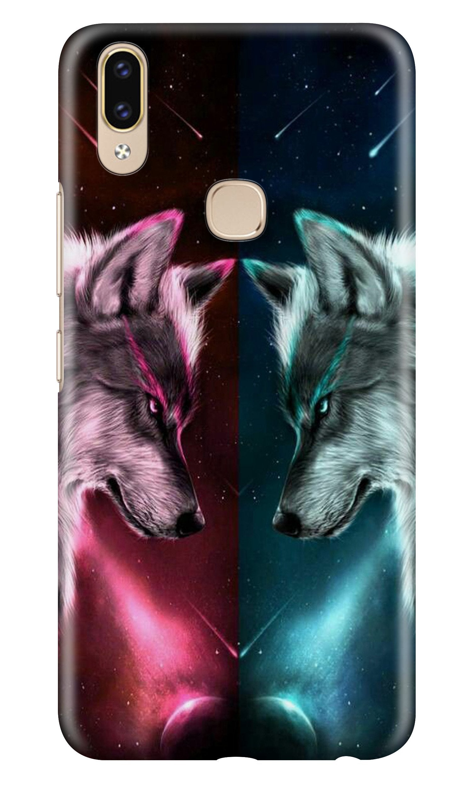 Wolf fight Case for Zenfone 5z (Design No. 221)