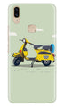 Vintage Scooter Case for Zenfone 5z (Design No. 260)