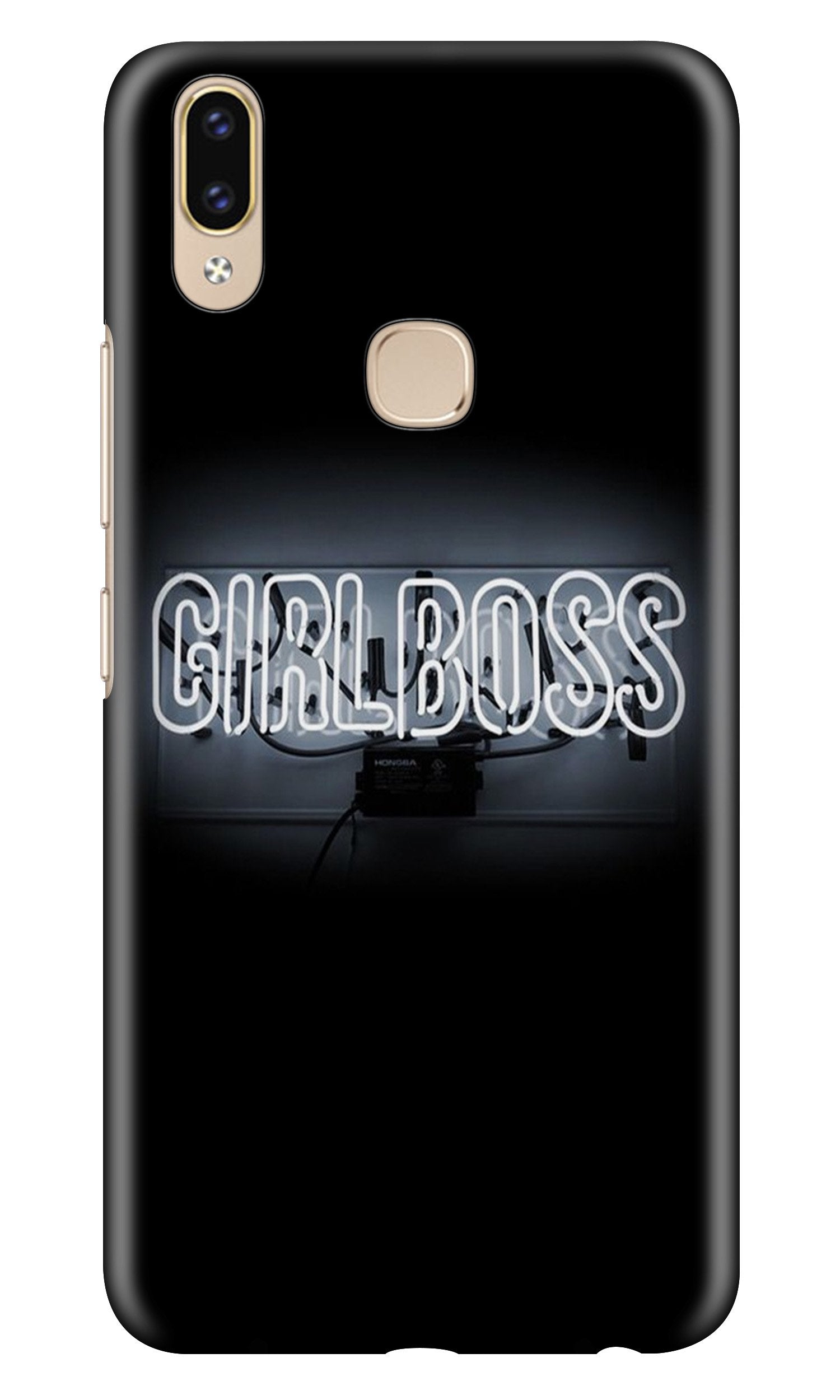 Girl Boss Black Case for Zenfone 5z (Design No. 268)