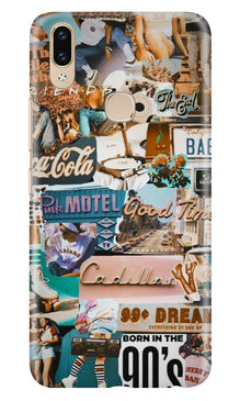 Vintage Design Mobile Back Case for Zenfone 5z (Design - 284)