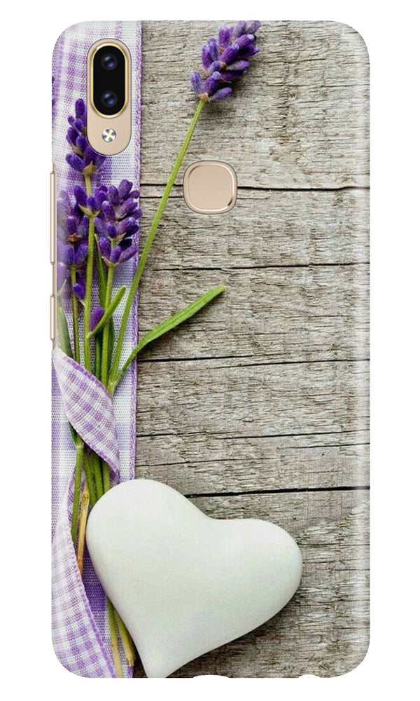 White Heart Case for Zenfone 5z (Design No. 298)