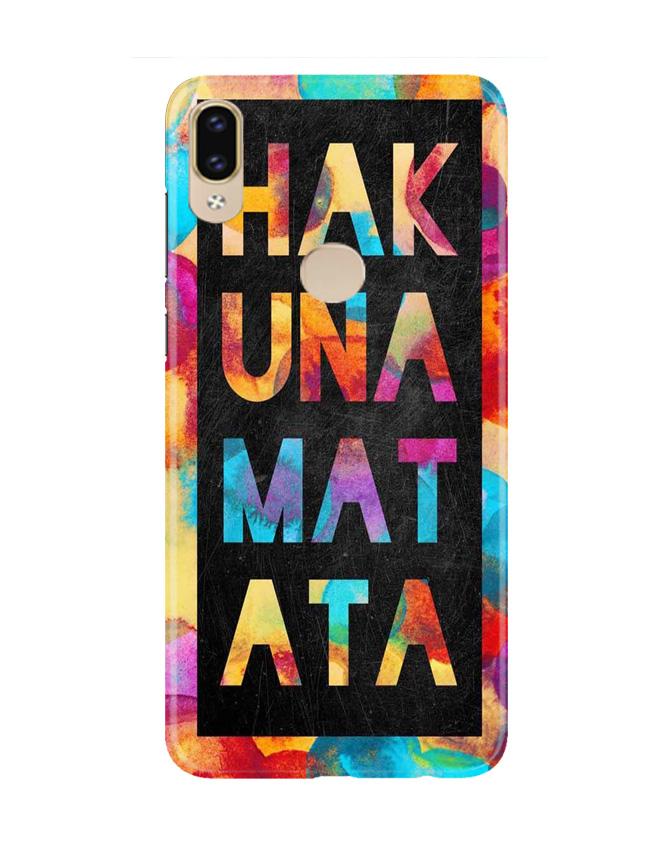 Hakuna Matata Mobile Back Case for Asus Zenfone 5z (Design - 323)