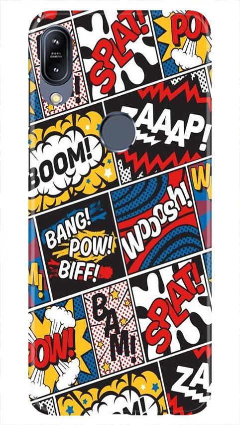 Boom Mobile Back Case for Asus Zenfone Max Pro M2 (Design - 302)