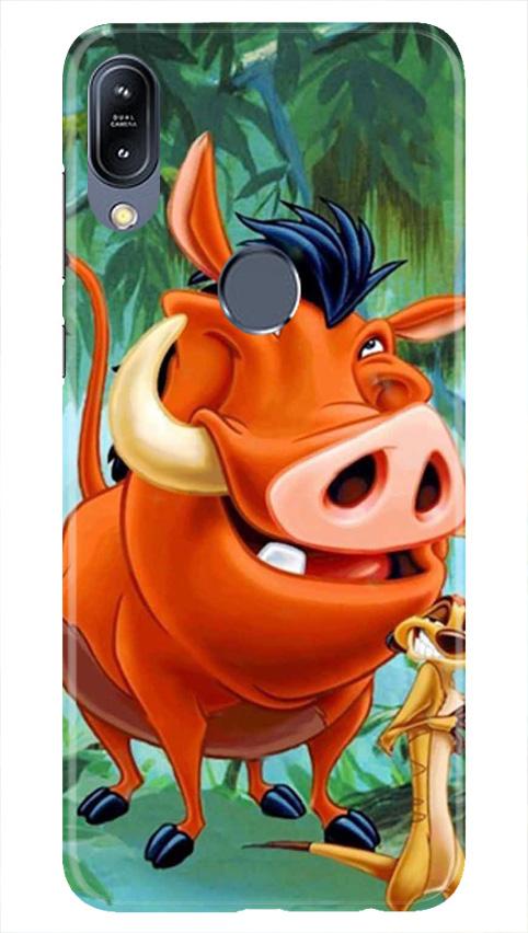 Timon and Pumbaa Mobile Back Case for Zenfone 5z (Design - 305)