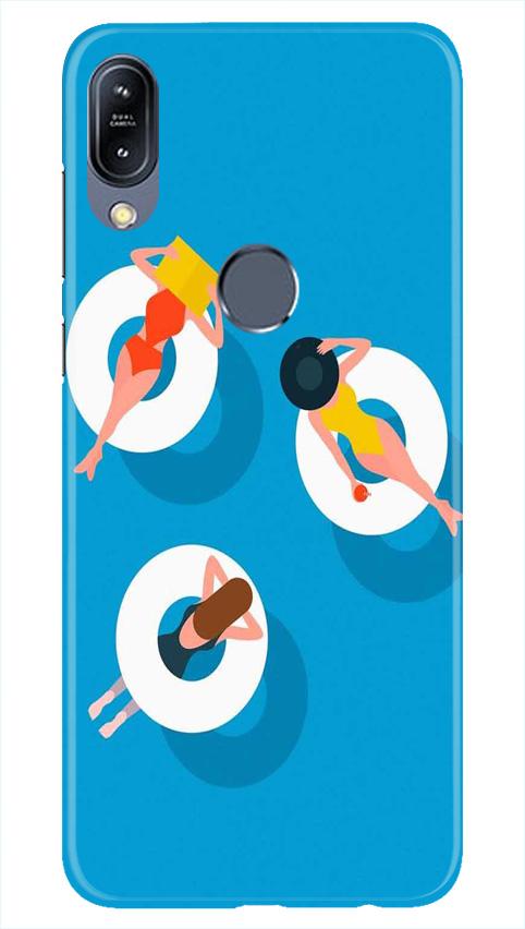 Girlish Mobile Back Case for Asus Zenfone Max Pro M2 (Design - 306)