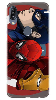 Superhero Mobile Back Case for Asus Zenfone Max Pro M2 (Design - 311)