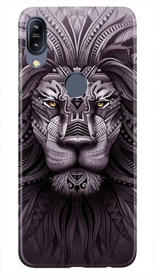 Lion Mobile Back Case for Asus Zenfone Max M2 (Design - 315)