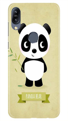 Panda Bear Mobile Back Case for Zenfone 5z (Design - 317)