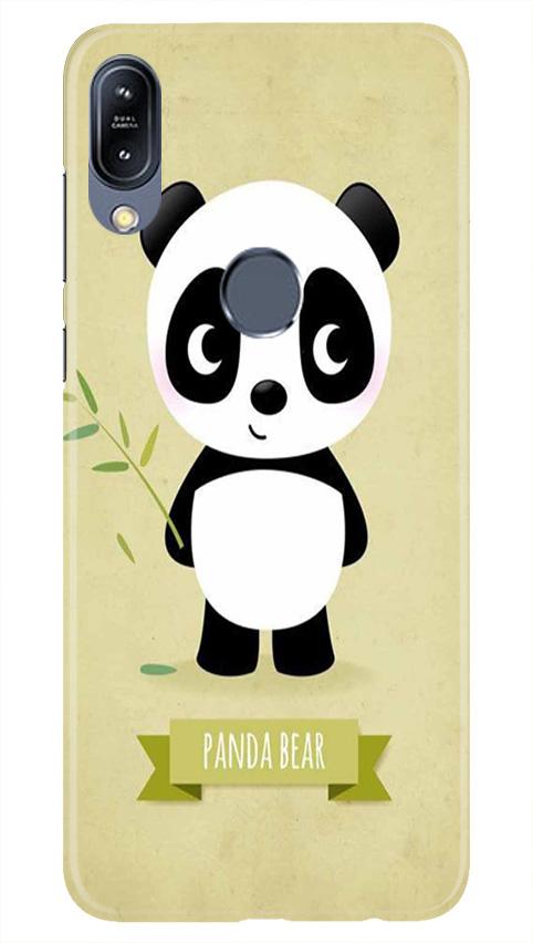 Panda Bear Mobile Back Case for Asus Zenfone Max M2 (Design - 317)