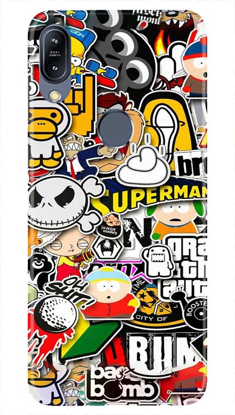 Designer Mobile Back Case for Asus Zenfone Max Pro M2 (Design - 320)