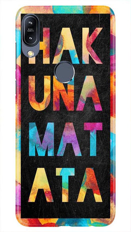 Hakuna Matata Mobile Back Case for Vivo Y11 (Design - 323)