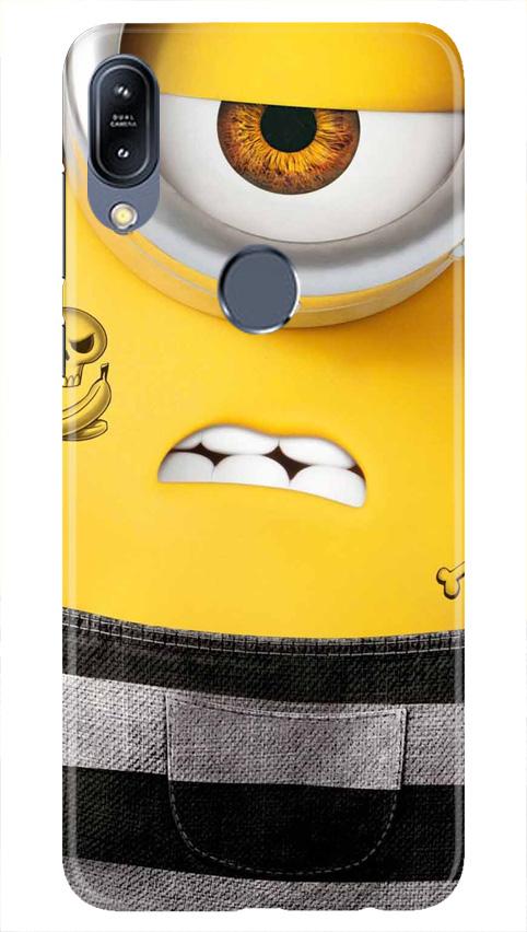 Minion Mobile Back Case for Asus Zenfone Max Pro M2 (Design - 324)