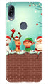 Santa Claus Mobile Back Case for Asus Zenfone Max M2 (Design - 334)