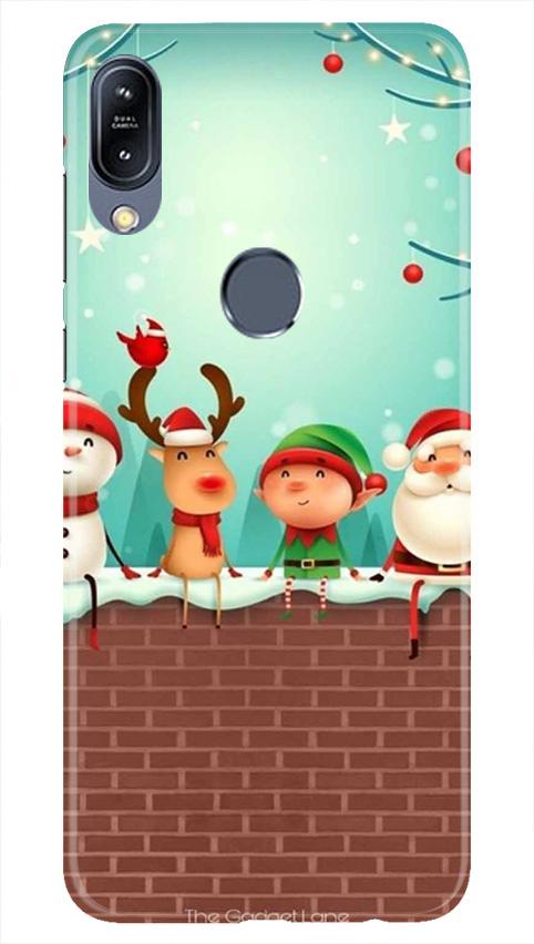 Santa Claus Mobile Back Case for Vivo Y11 (Design - 334)