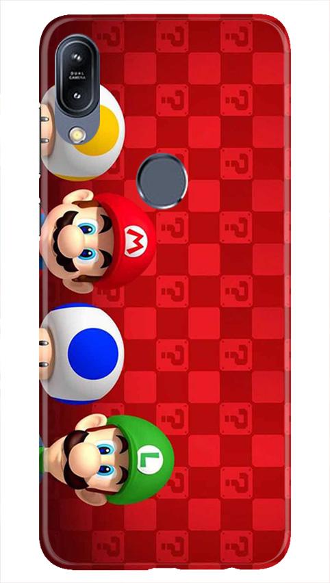 Mario Mobile Back Case for Asus Zenfone Max M2 (Design - 337)
