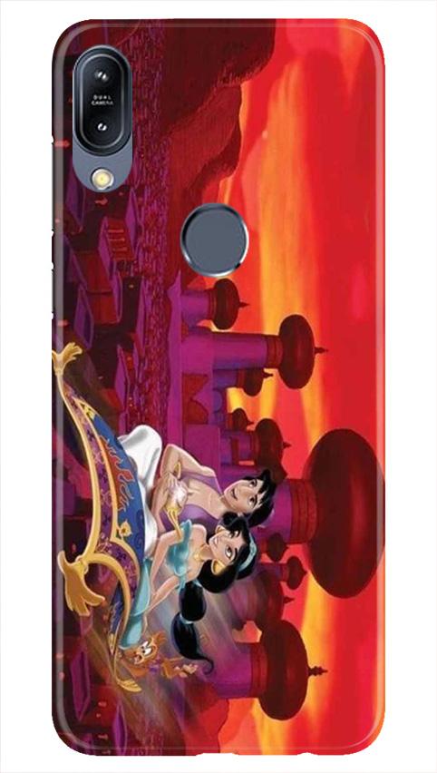Aladdin Mobile Back Case for Asus Zenfone Max Pro M2 (Design - 345)