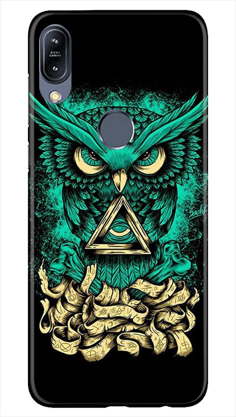 Owl Mobile Back Case for Zenfone 5z (Design - 358)