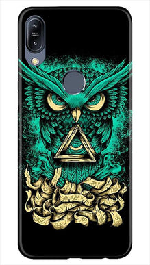 Owl Mobile Back Case for Asus Zenfone Max Pro M2 (Design - 358)